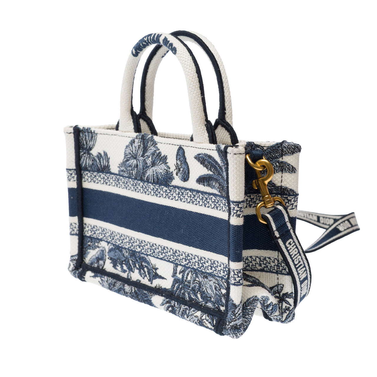 Sac DIOR Book Tote en Toile Blanc - 103050
