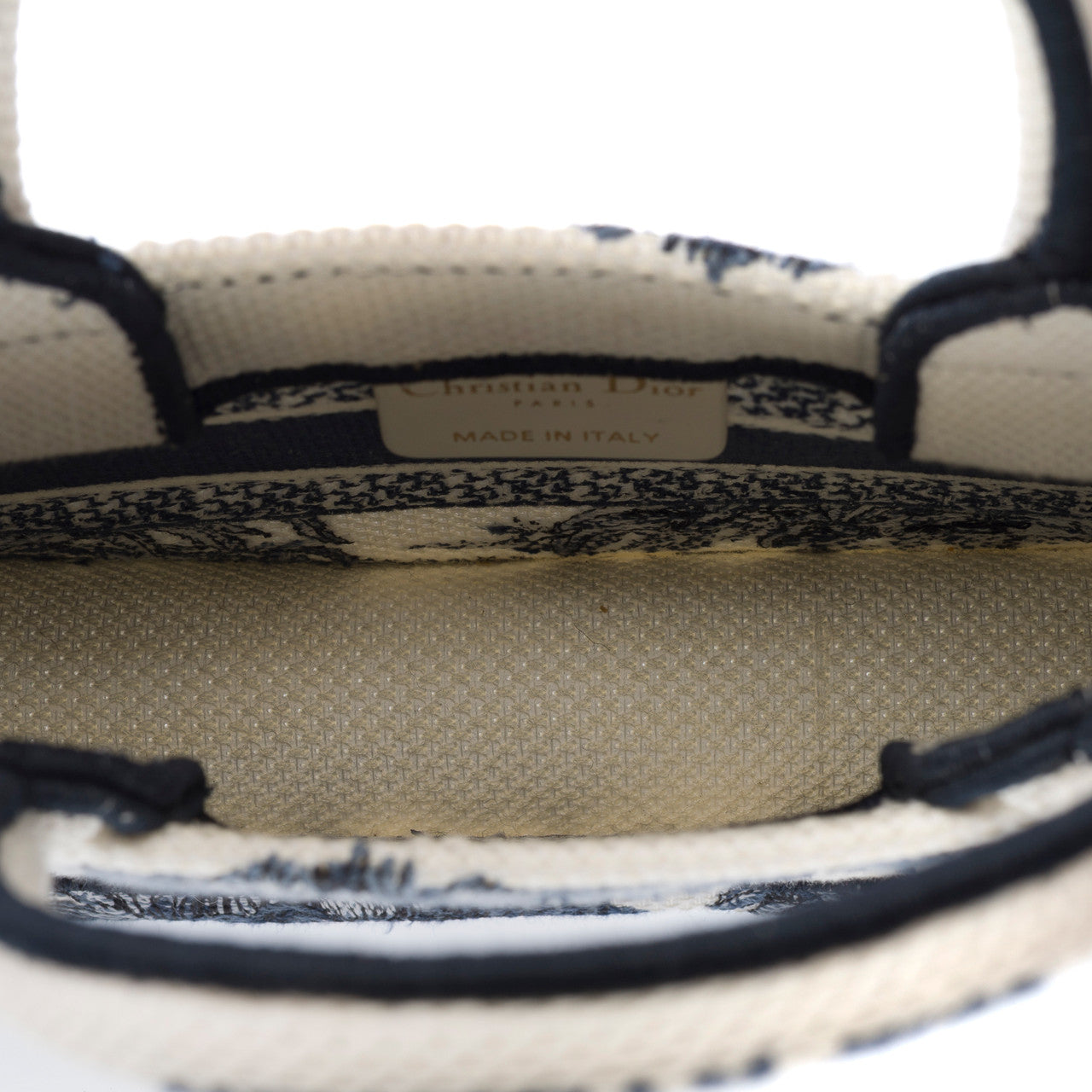 Sac DIOR Book Tote en Toile Blanc - 103050