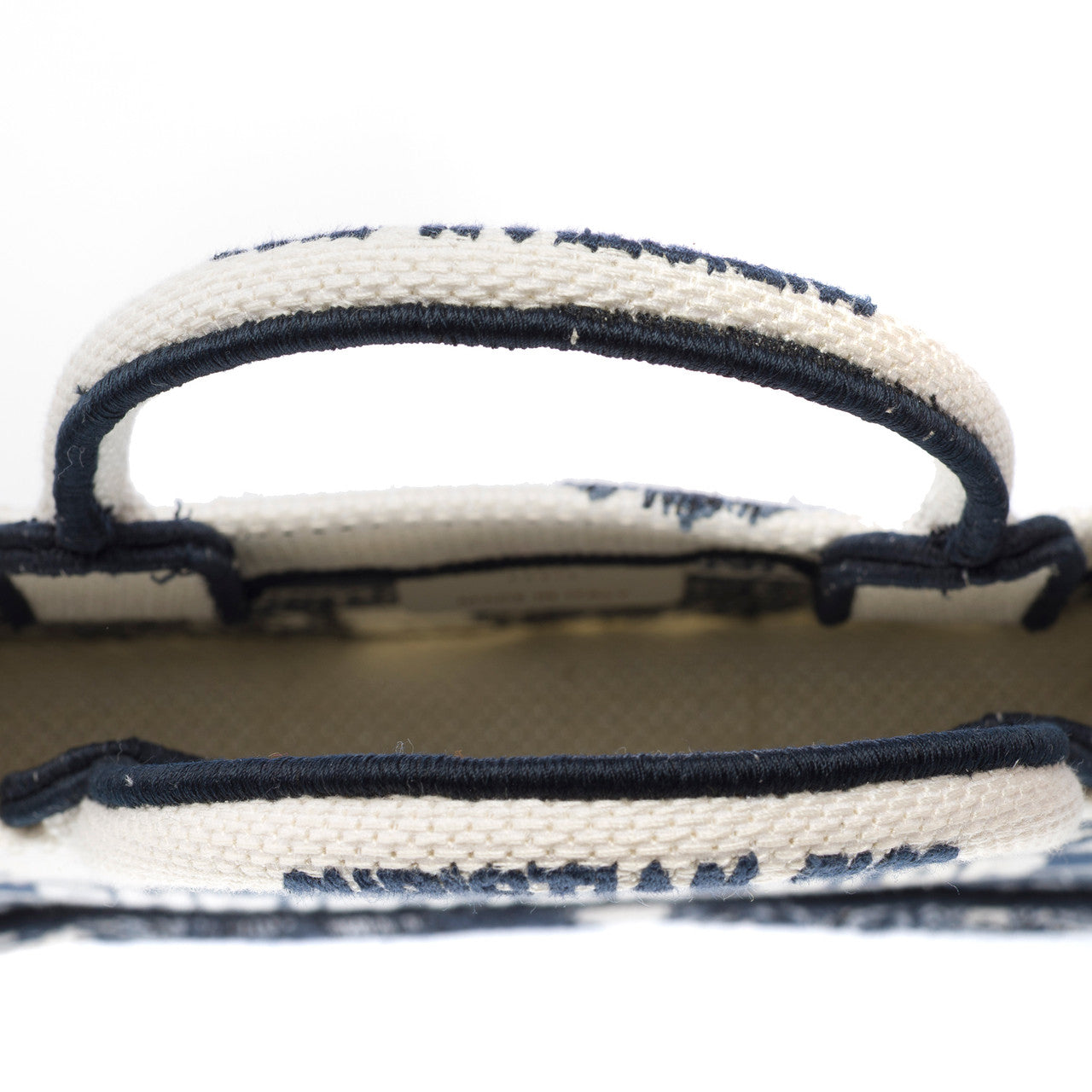 Sac DIOR Book Tote en Toile Blanc - 103050