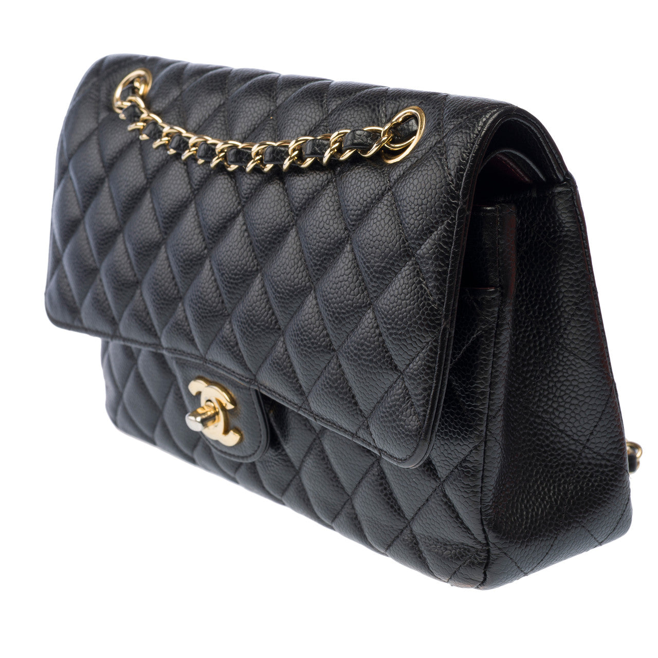 Sac CHANEL Timeless/Classique en Cuir Noir - 103059