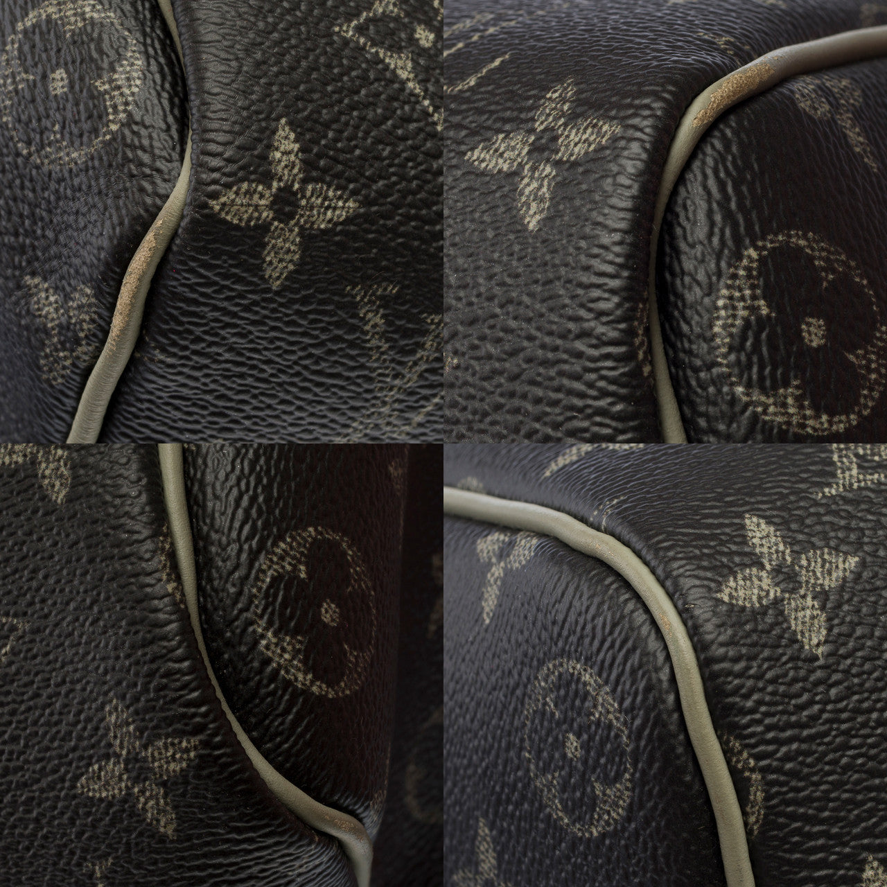 Sac LOUIS VUITTON Keepall en Toile Kaki - 103074