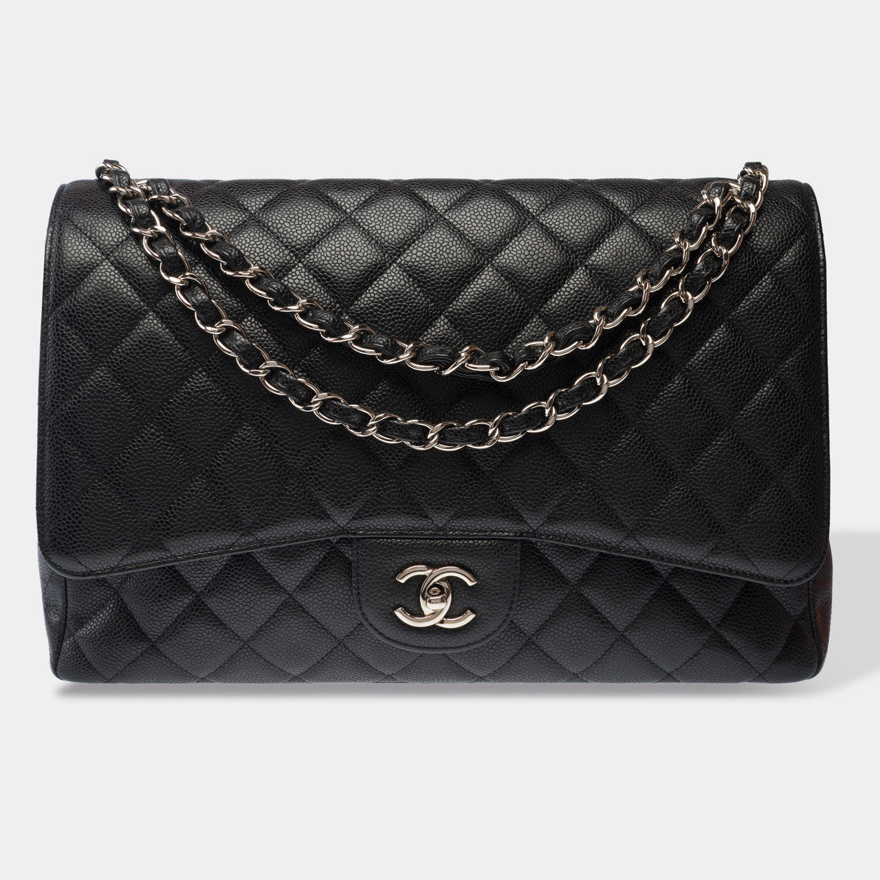 Sac CHANEL Timeless/Classique en Cuir Noir - 103060