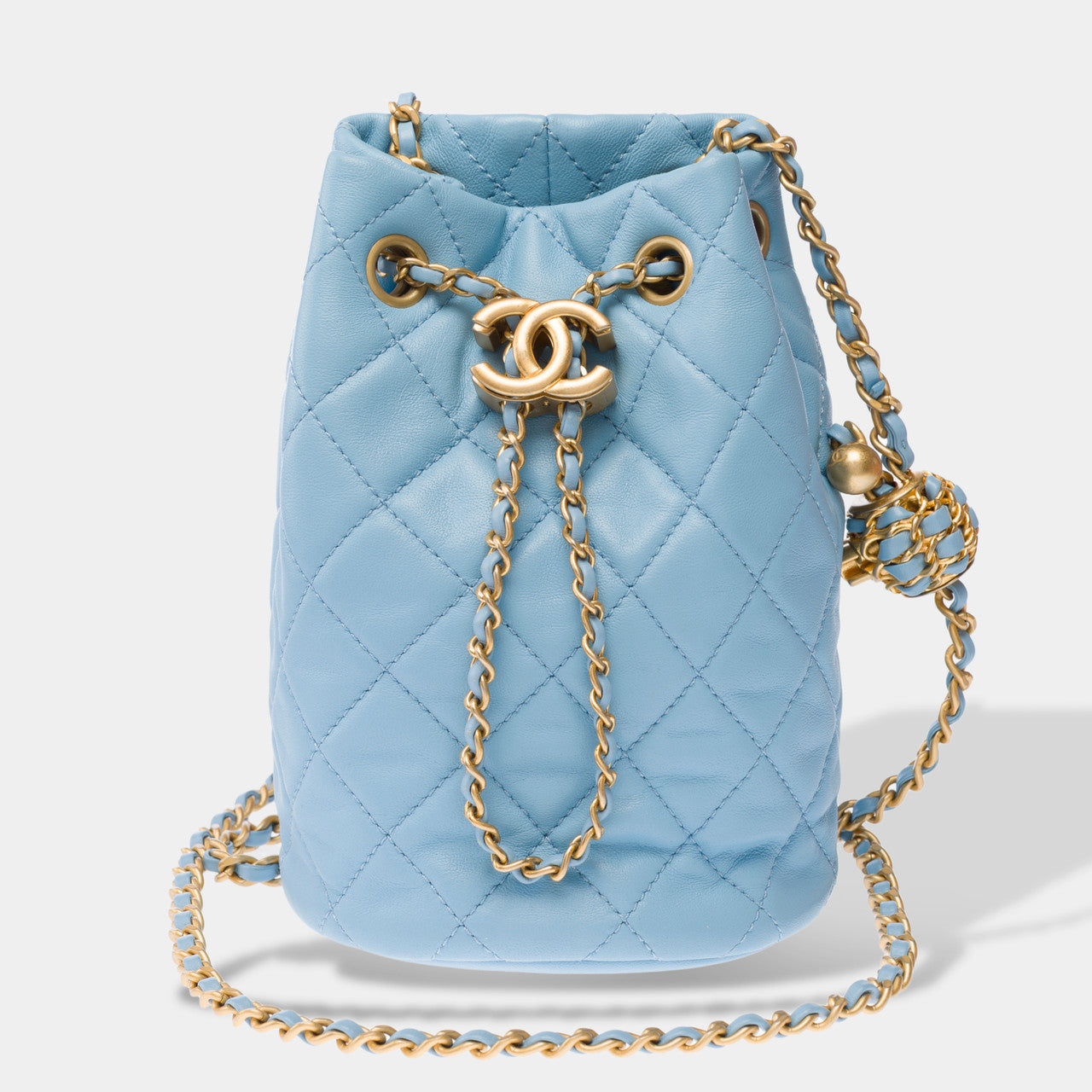 Sac CHANEL en Cuir Bleu - 103061