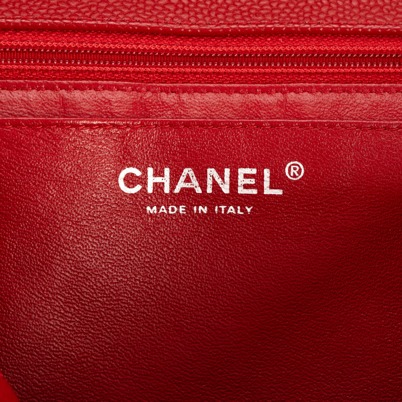 Sac CHANEL Timeless/Classique en Cuir Rouge - 103026