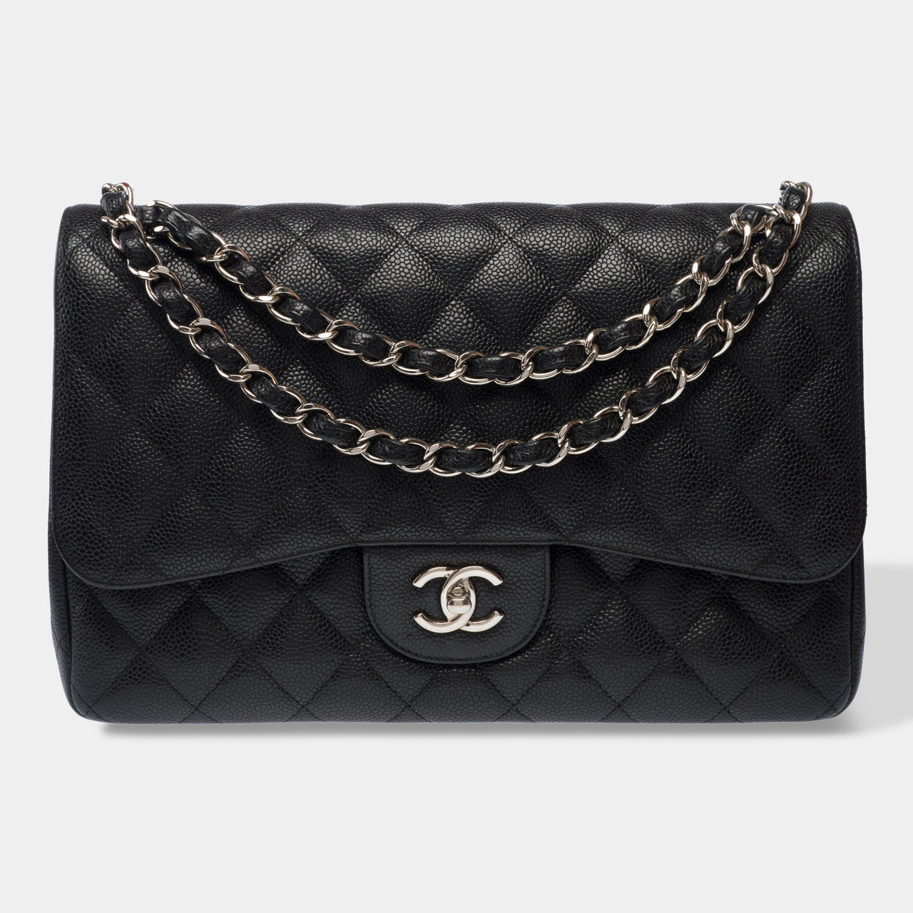 Sac CHANEL Timeless/Classique en Cuir Noir - 103047