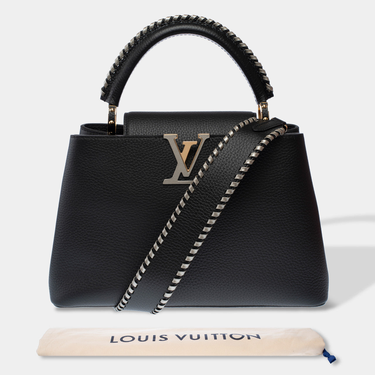 Sac LOUIS VUITTON Capucines en Cuir Noir - 103103