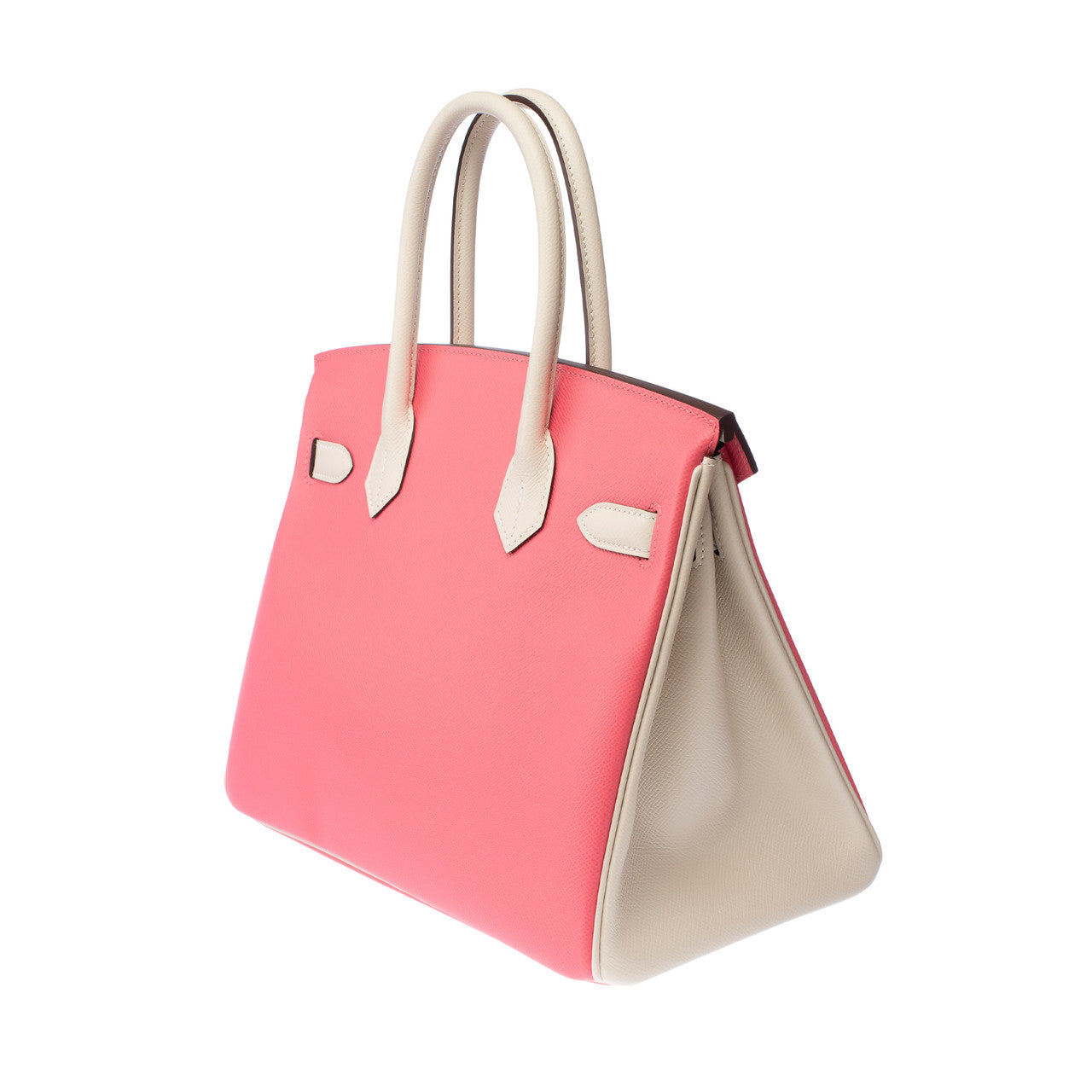 Sac HERMES Birkin 30 en Cuir Rose - 103106