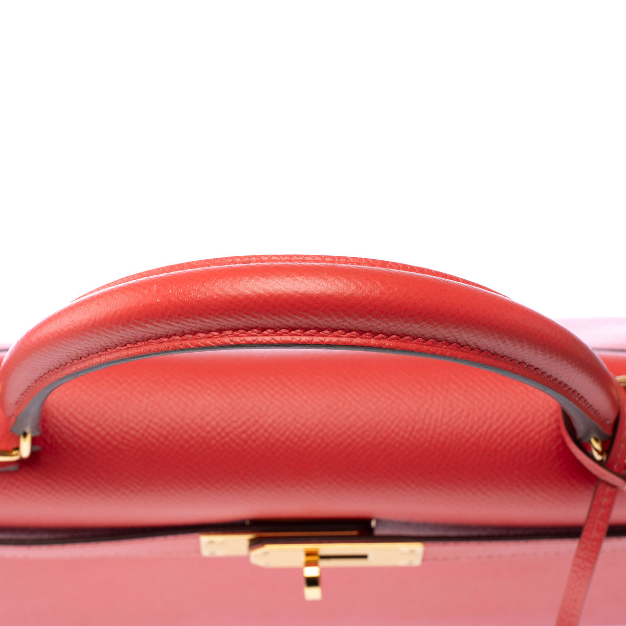 Sac HERMES Kelly 28 en Cuir Rose - 103086