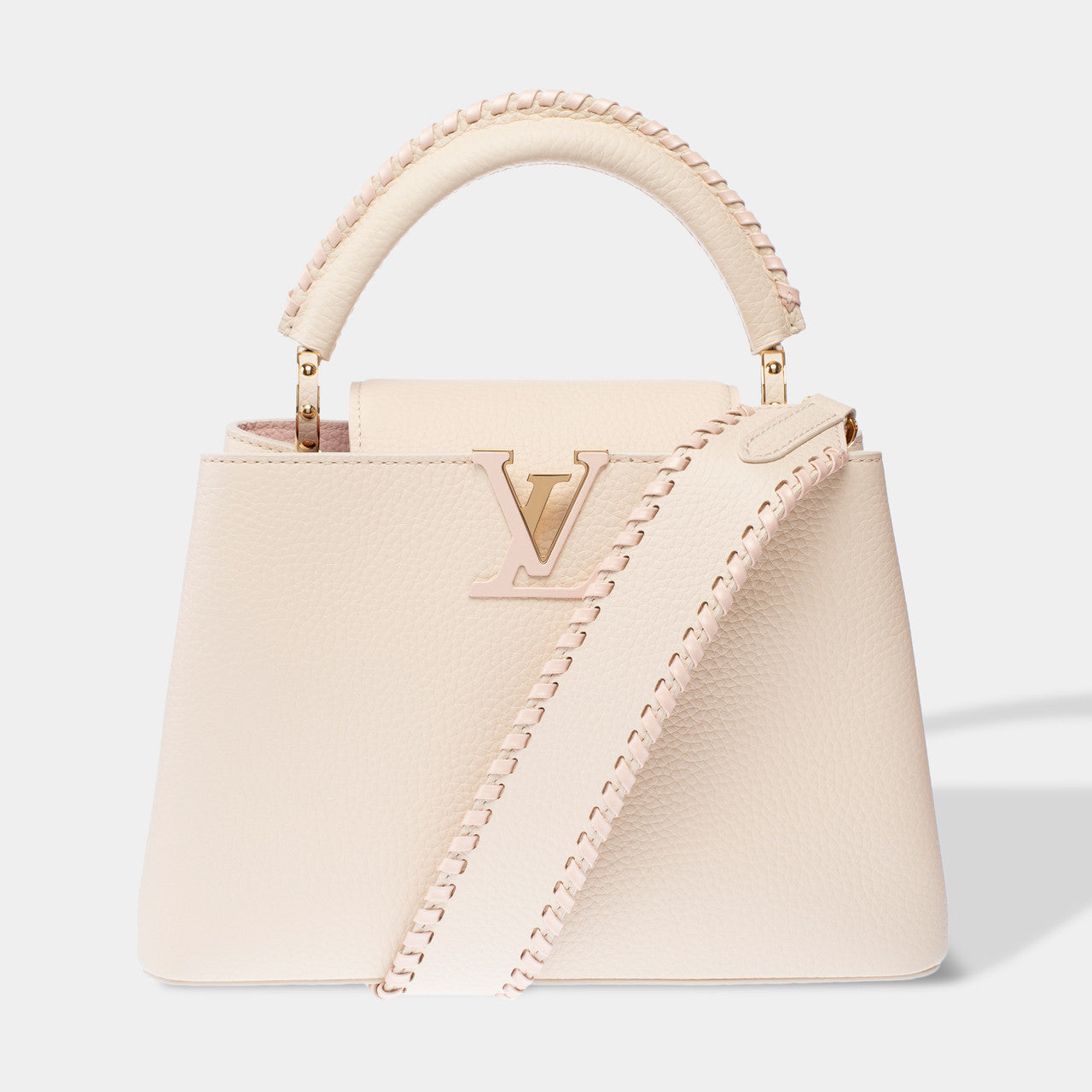 Sac LOUIS VUITTON Capucines en Cuir Rose - 103104