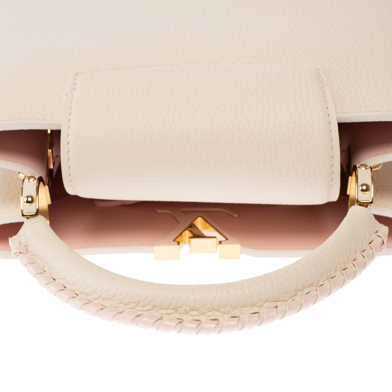 Sac LOUIS VUITTON Capucines en Cuir Rose - 103104