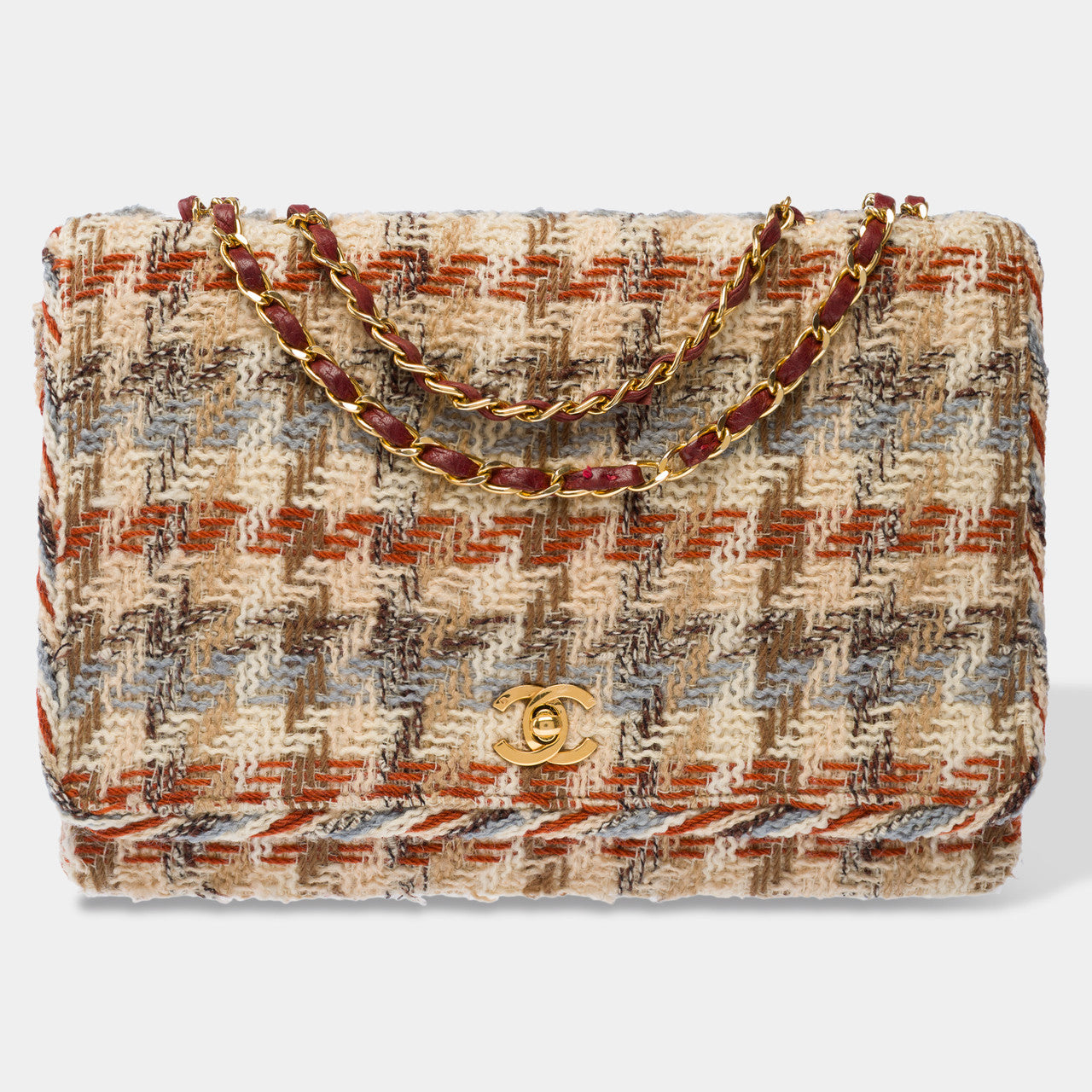 Sac CHANEL Timeless/Classique en Tweed Multicolor - 103081