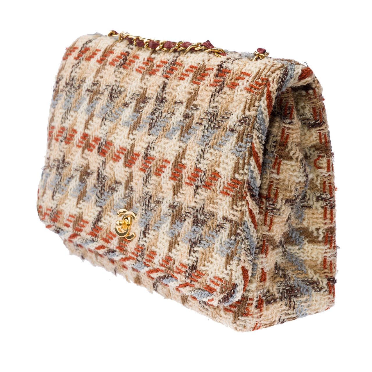 Sac CHANEL Timeless/Classique en Tweed Multicolor - 103081