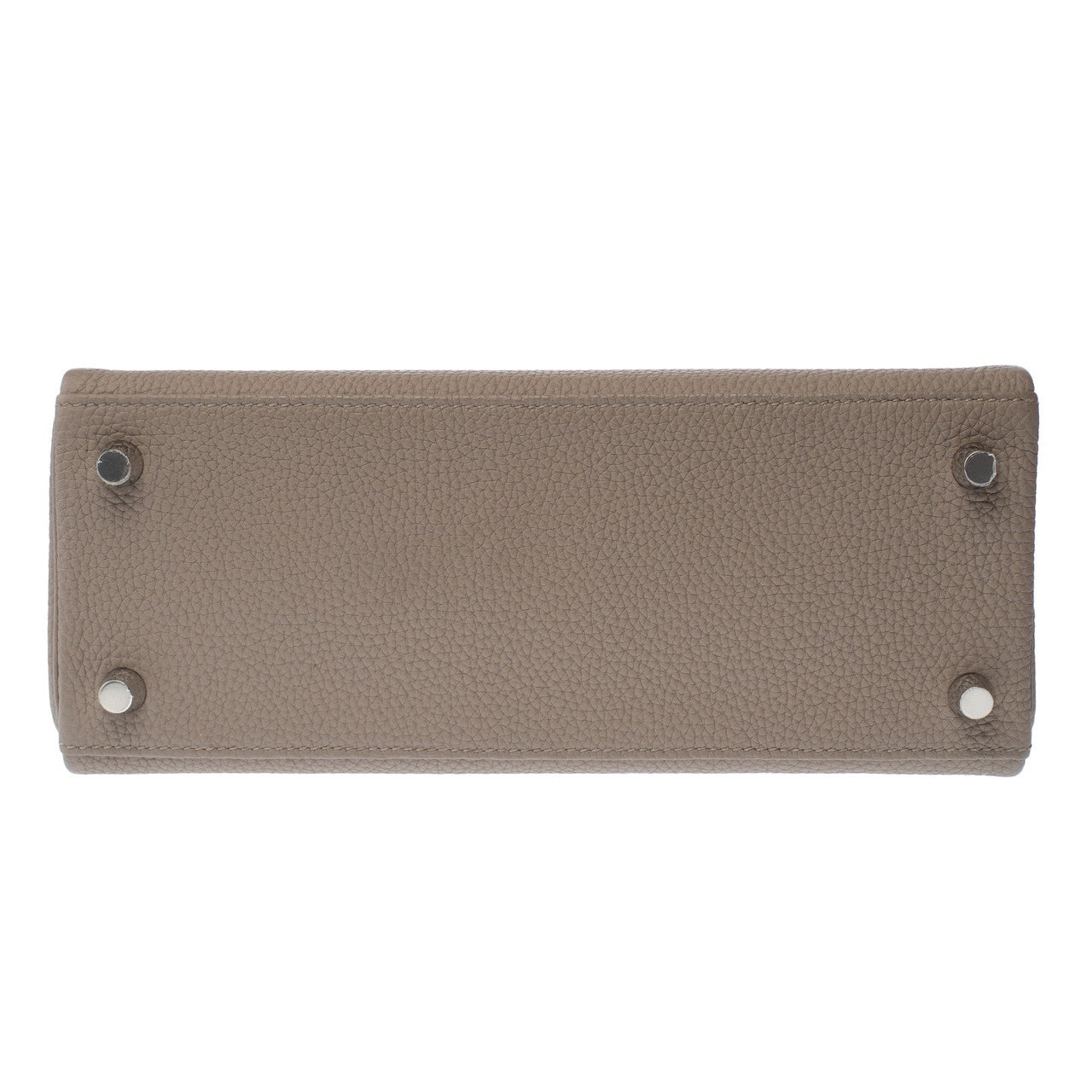Sac HERMES Kelly 25 en Cuir Gris - 103105