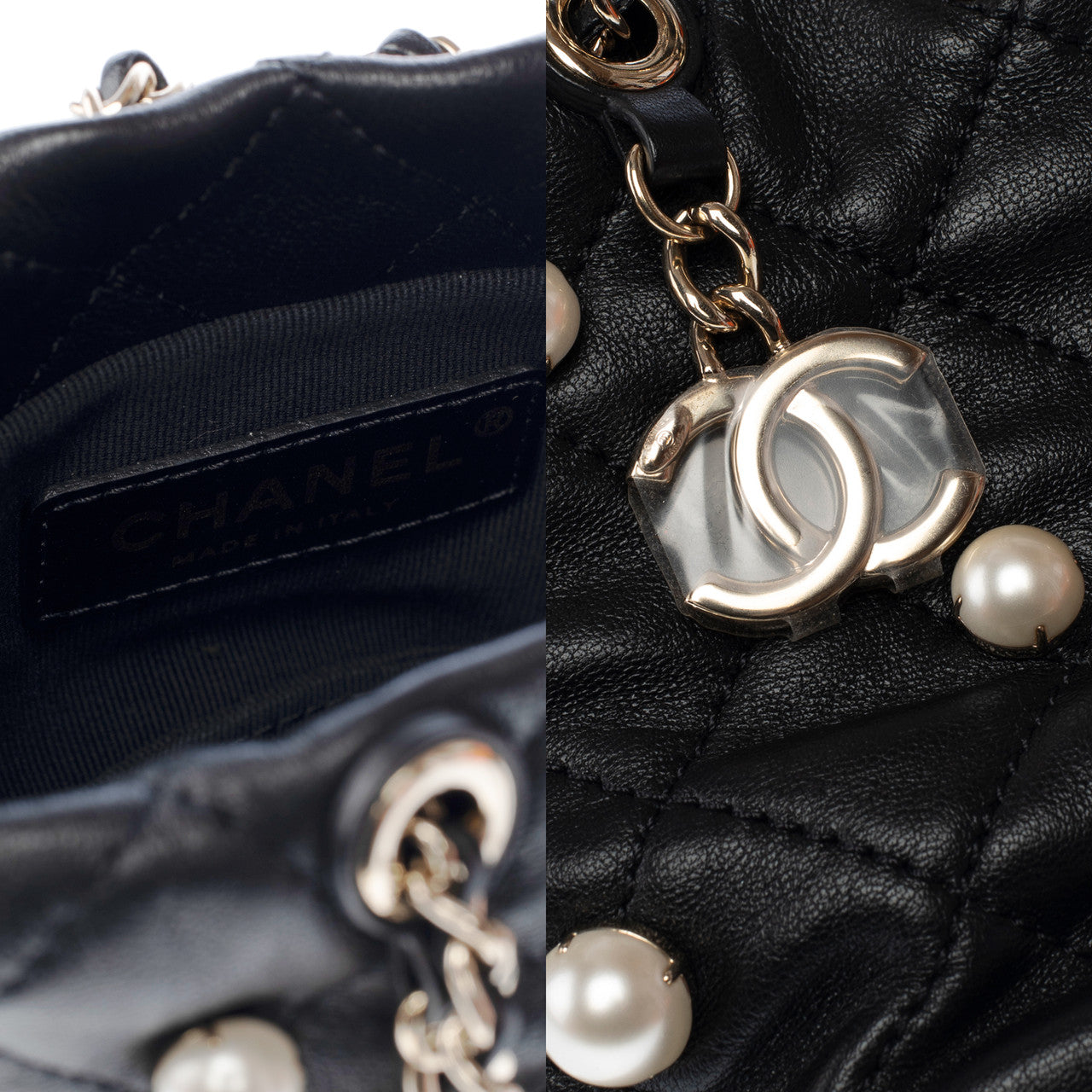 Sac CHANEL en Cuir Noir - 103107