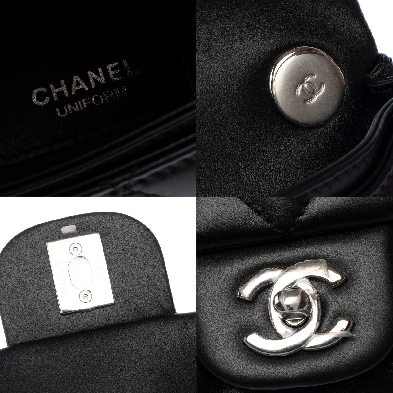 Sac CHANEL en Cuir Noir - 103097