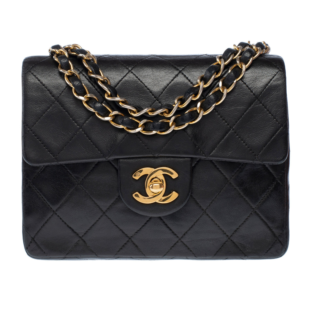 Sac CHANEL Timeless/Classique en Cuir Noir - 103055