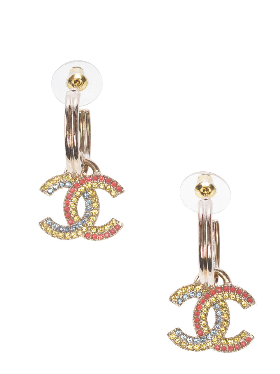 Bijoux CHANEL CC en Métal Doré - 103122