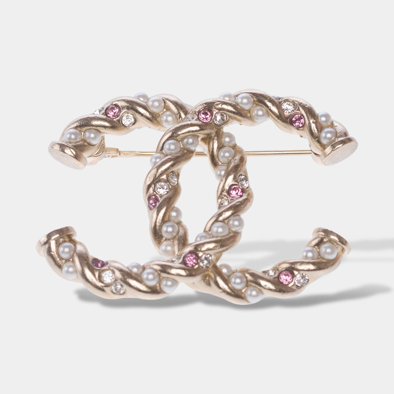 Bijoux CHANEL CC en Métal Doré - 103121