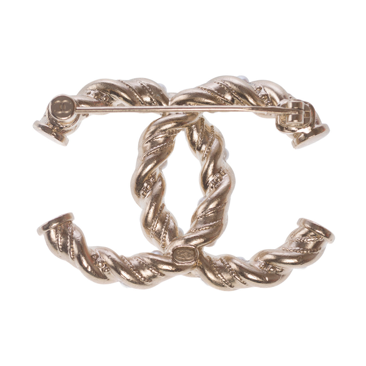 Bijoux CHANEL CC en Métal Doré - 103121