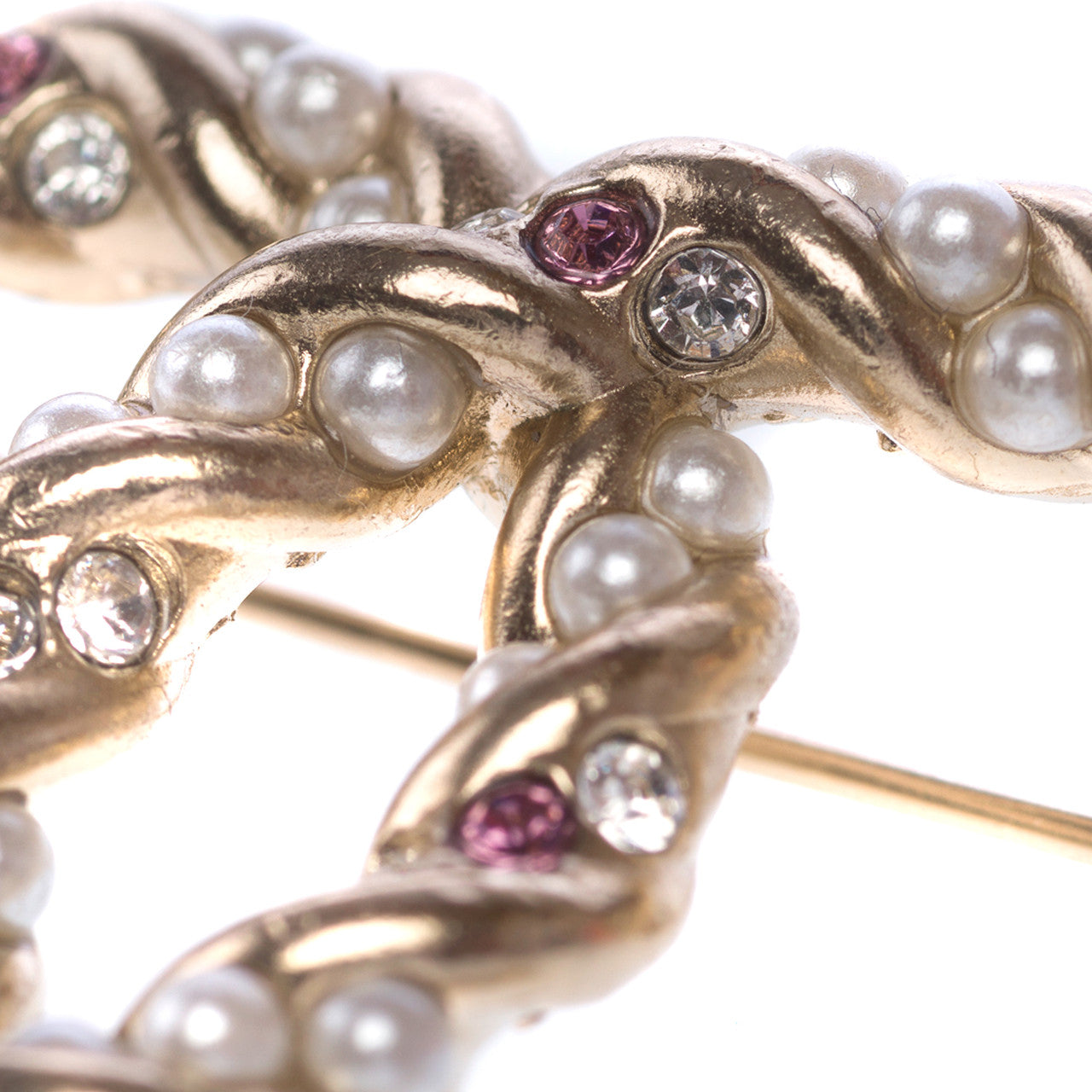 Bijoux CHANEL CC en Métal Doré - 103121