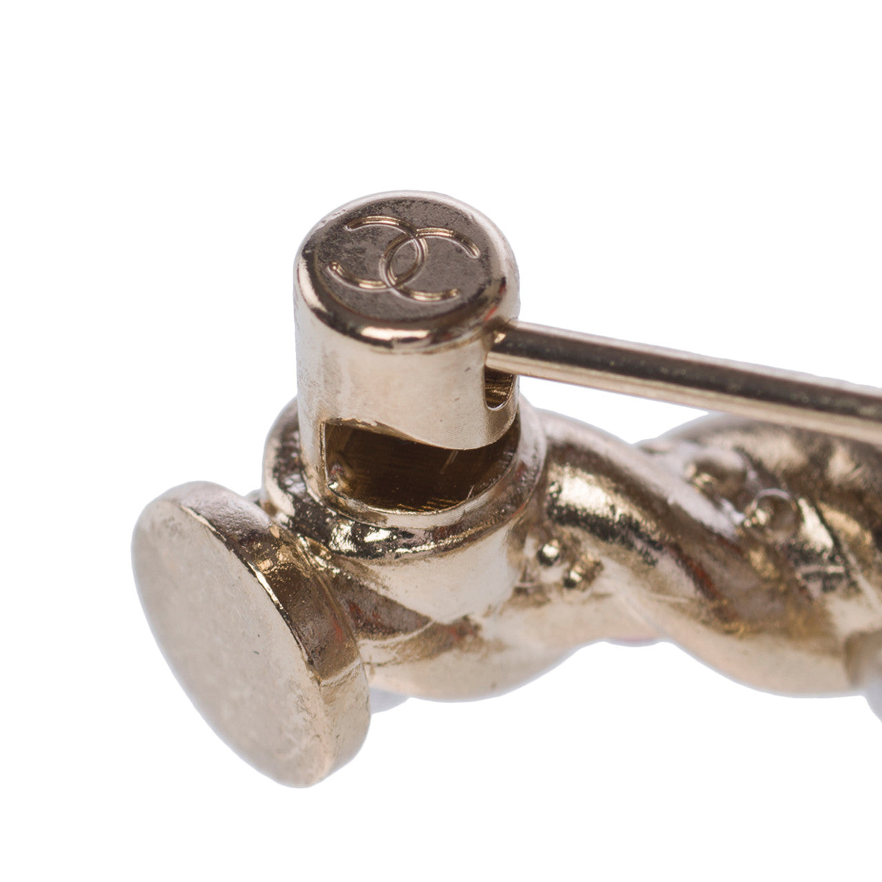 Bijoux CHANEL CC en Métal Doré - 103121