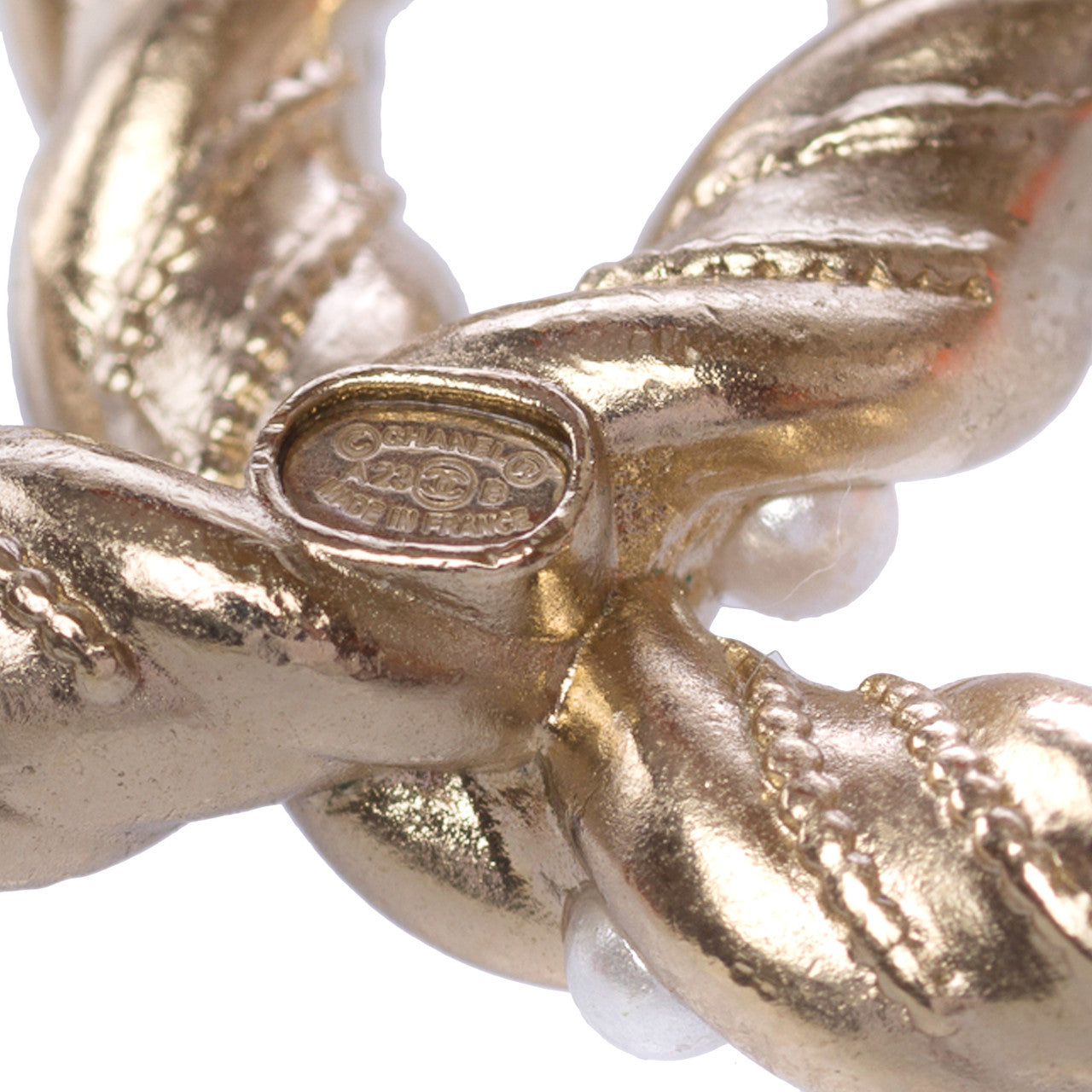 Bijoux CHANEL CC en Métal Doré - 103121