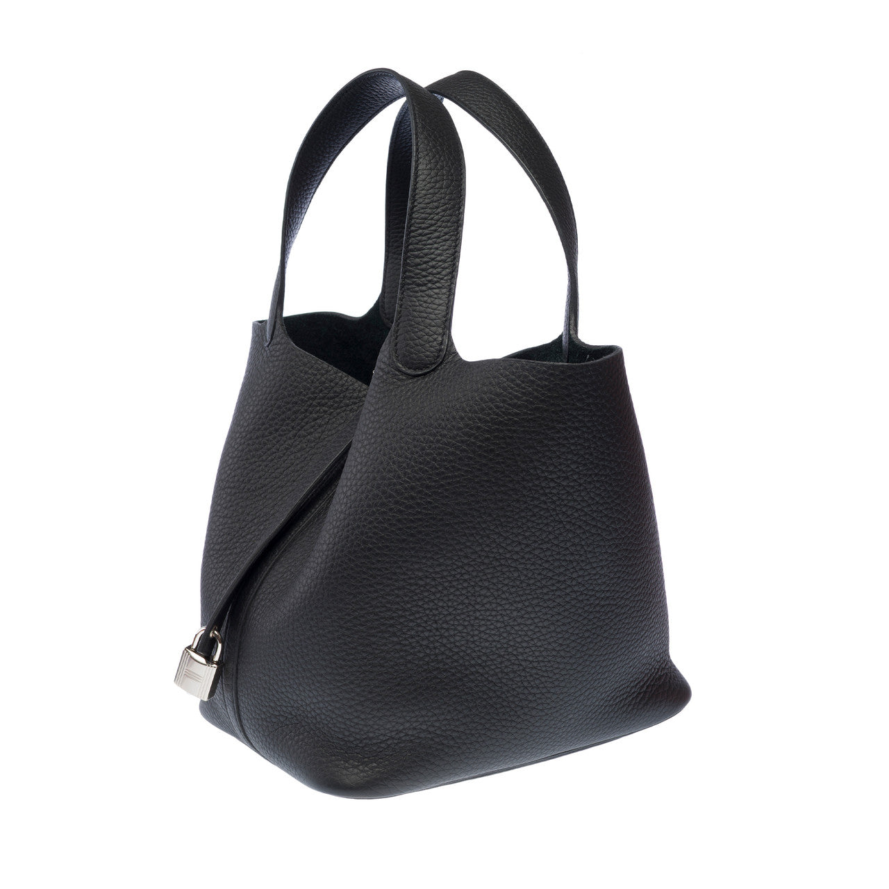 Sac HERMES Picotin en Cuir Noir - 103142