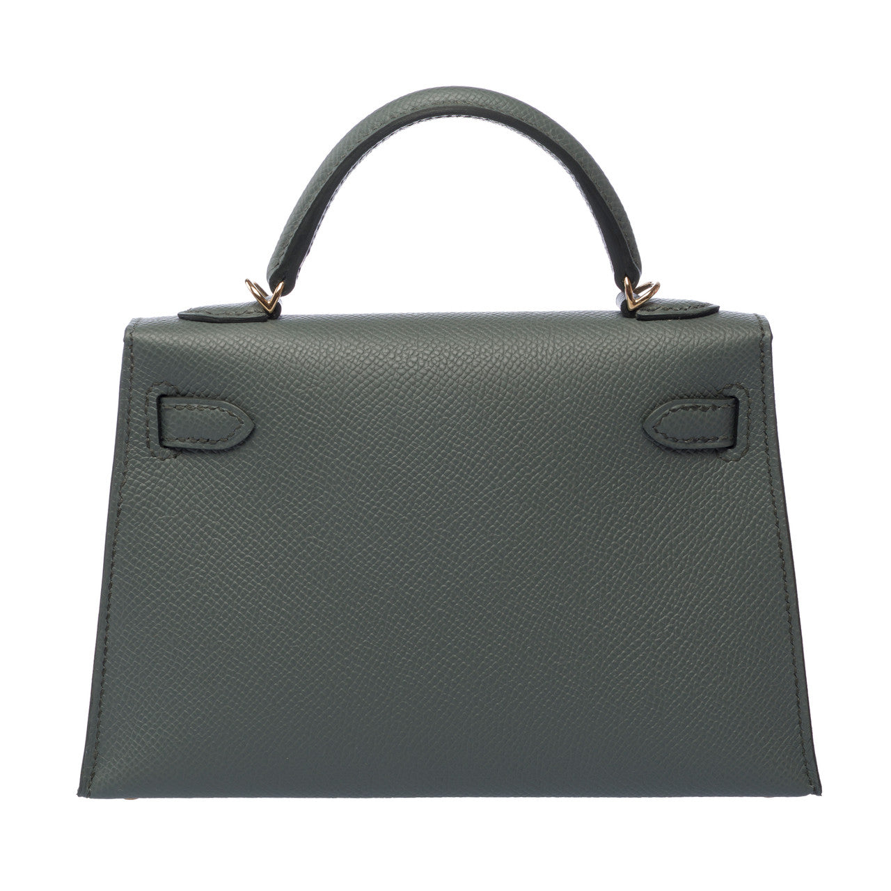 Sac HERMES Kelly Mini en Cuir Vert - 103147