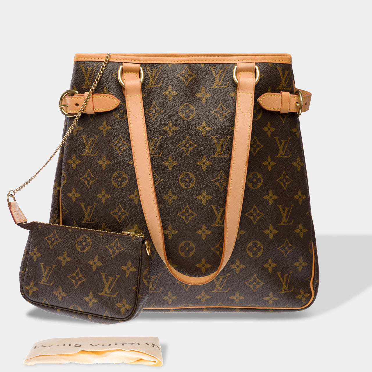 Sac LOUIS VUITTON Batignolles en Toile Marron - 103136