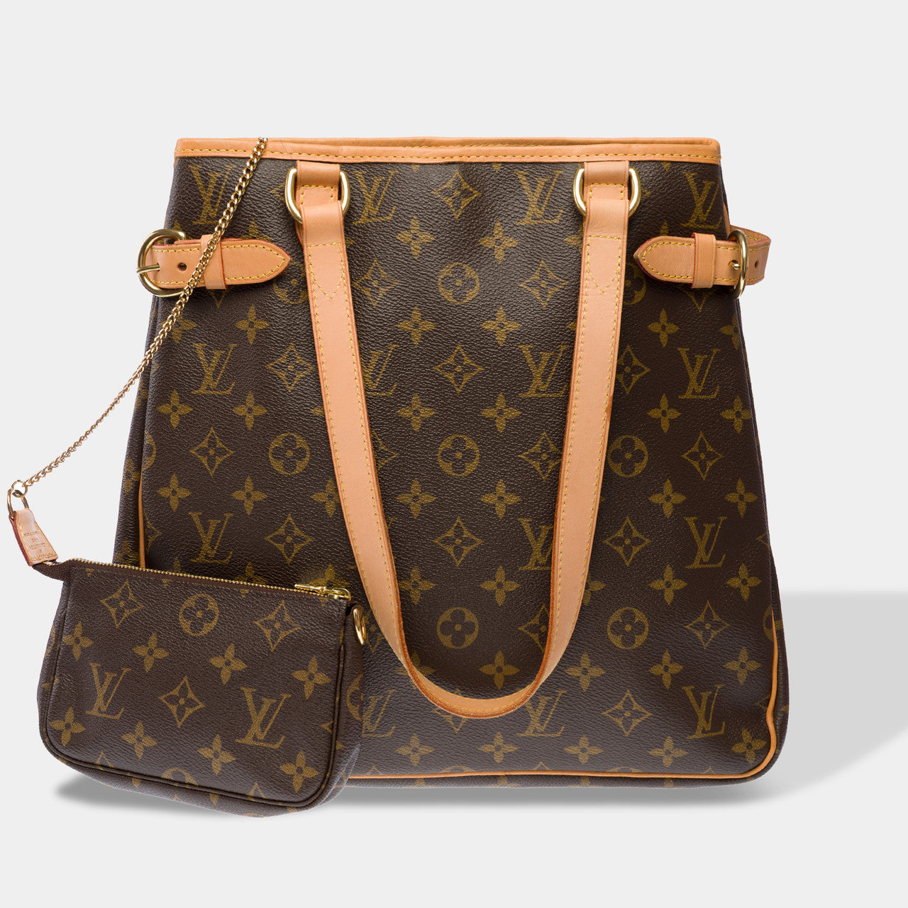 Sac LOUIS VUITTON Batignolles en Toile Marron - 103136