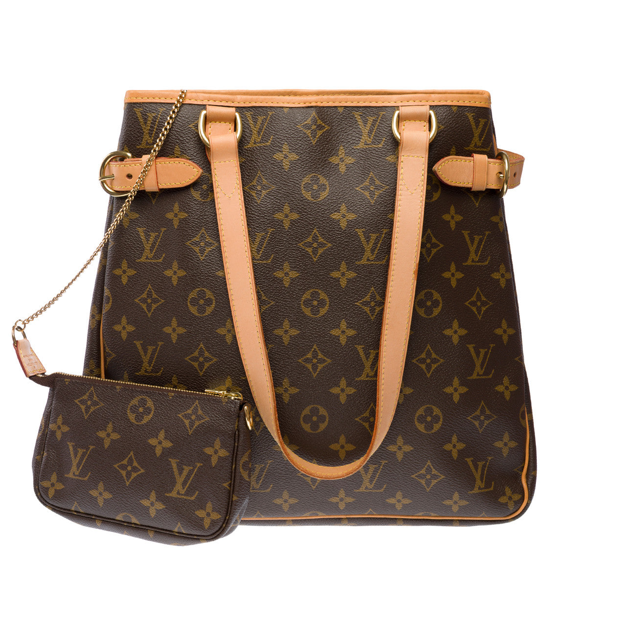 Sac LOUIS VUITTON Batignolles en Toile Marron - 103136