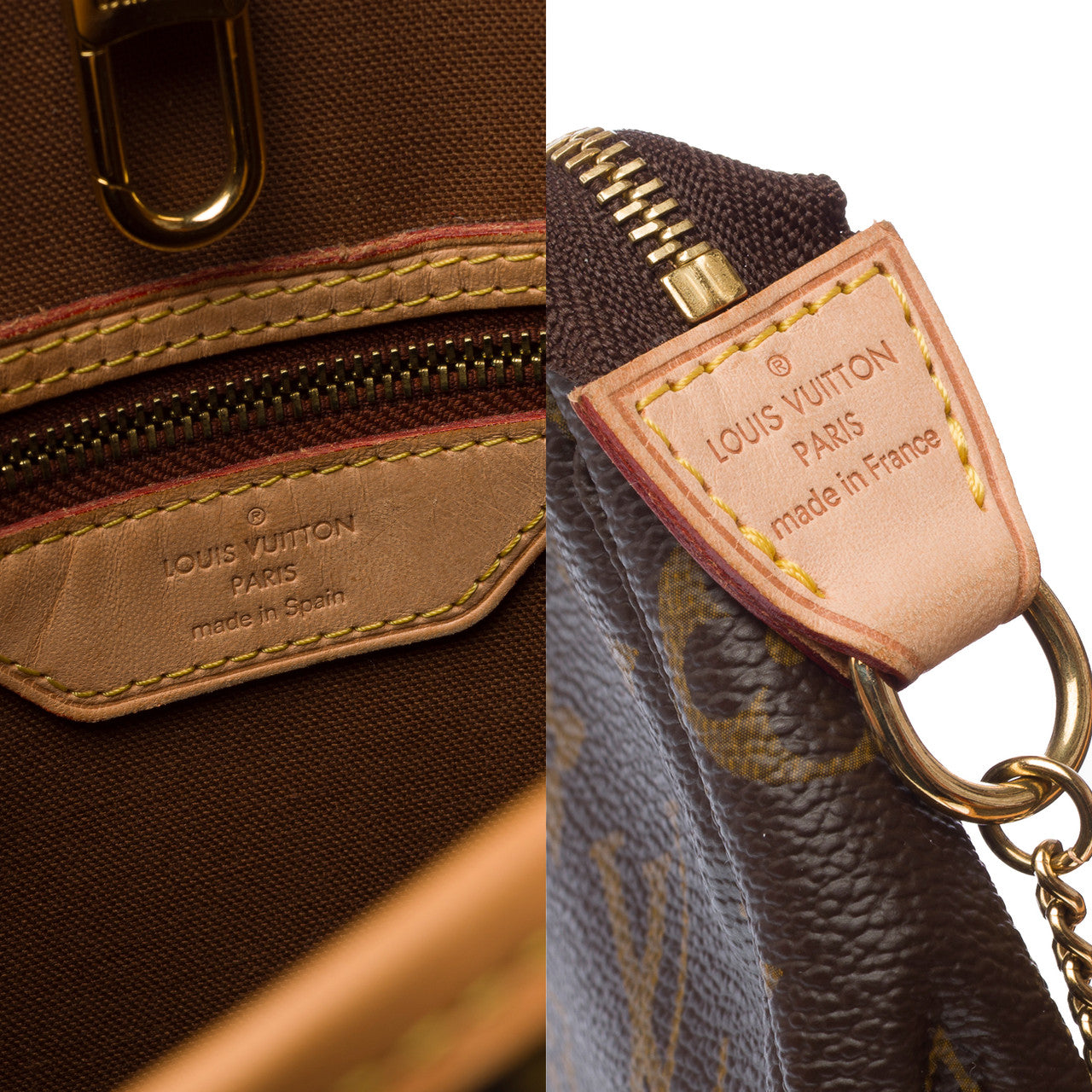 Sac LOUIS VUITTON Batignolles en Toile Marron - 103136