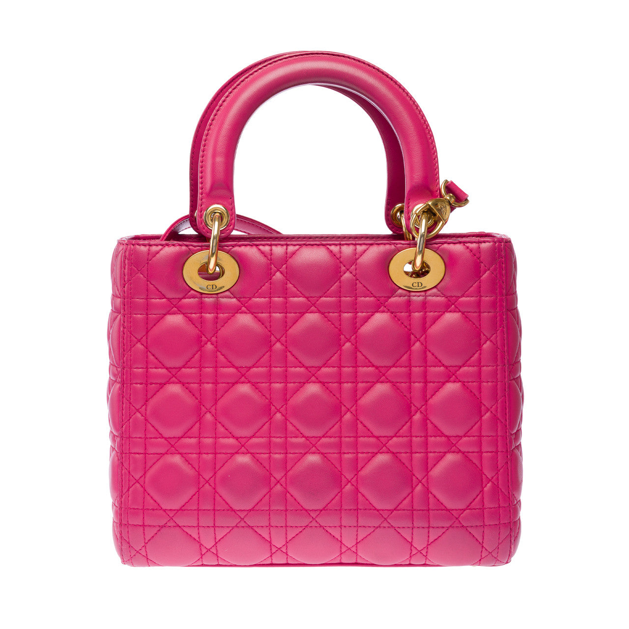 Sac DIOR Lady Dior en Cuir Rose - 103127
