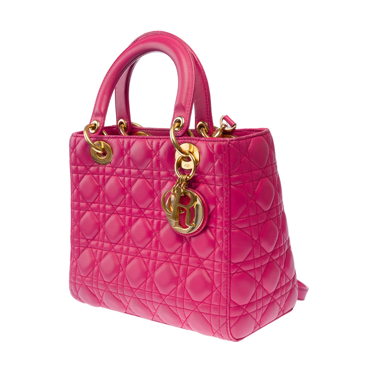 Sac DIOR Lady Dior en Cuir Rose - 103127
