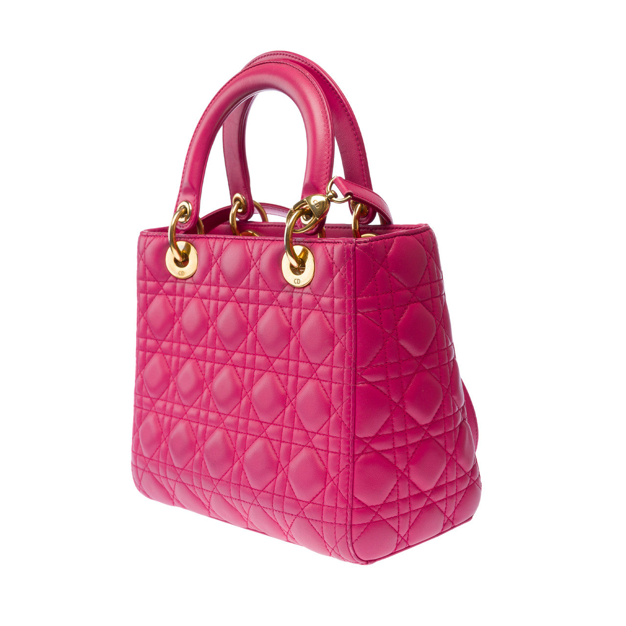 Sac DIOR Lady Dior en Cuir Rose - 103127