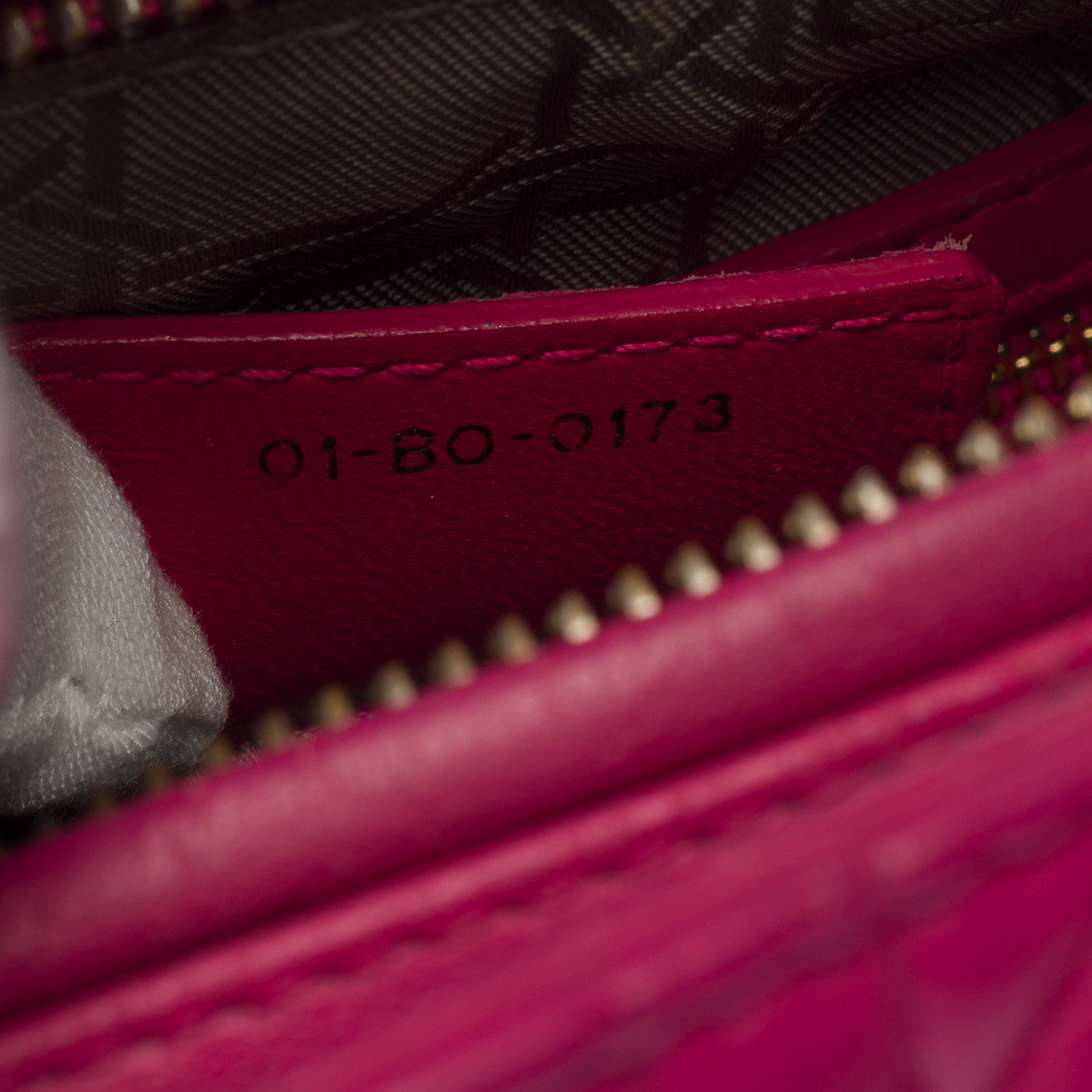 Sac DIOR Lady Dior en Cuir Rose - 103127