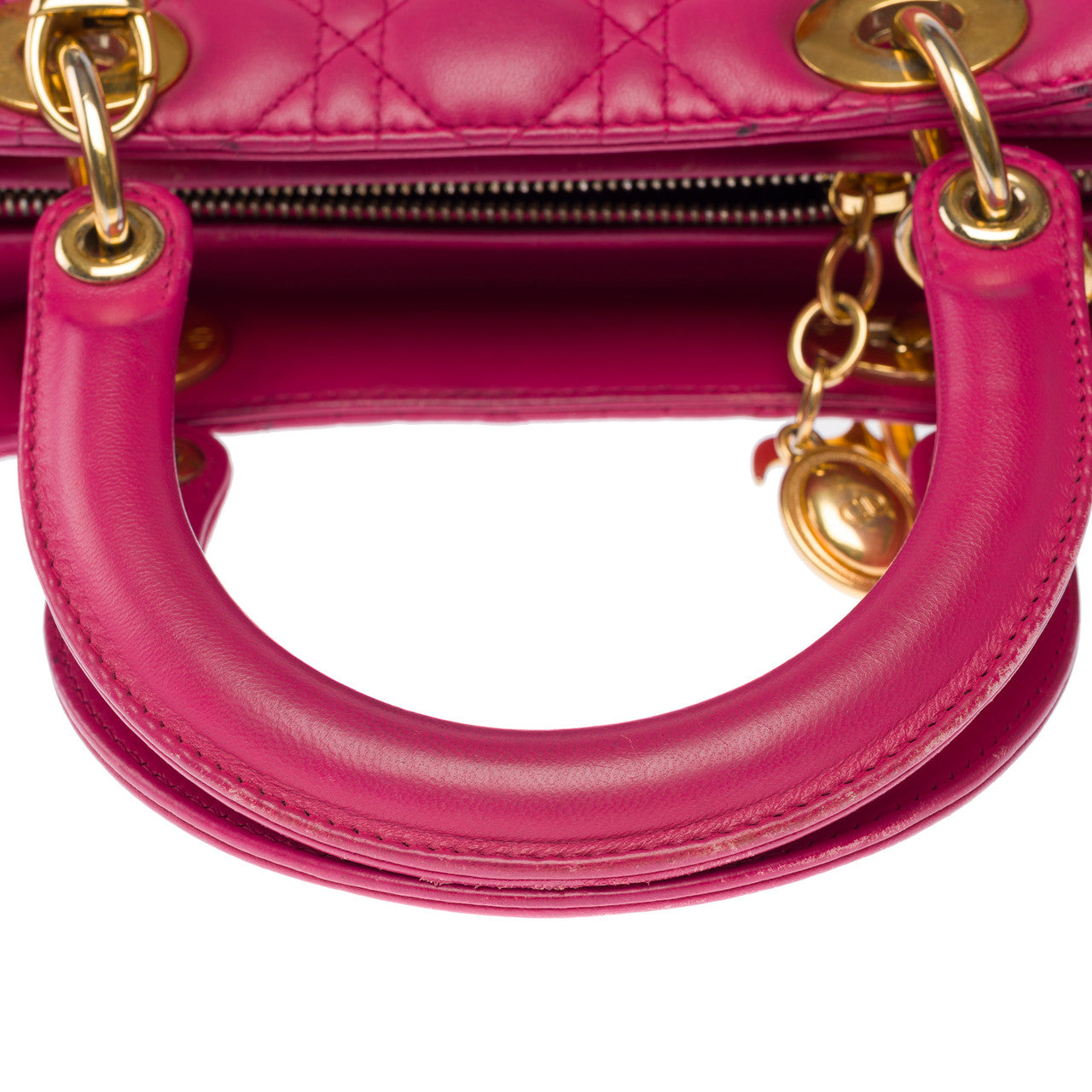 Sac DIOR Lady Dior en Cuir Rose - 103127
