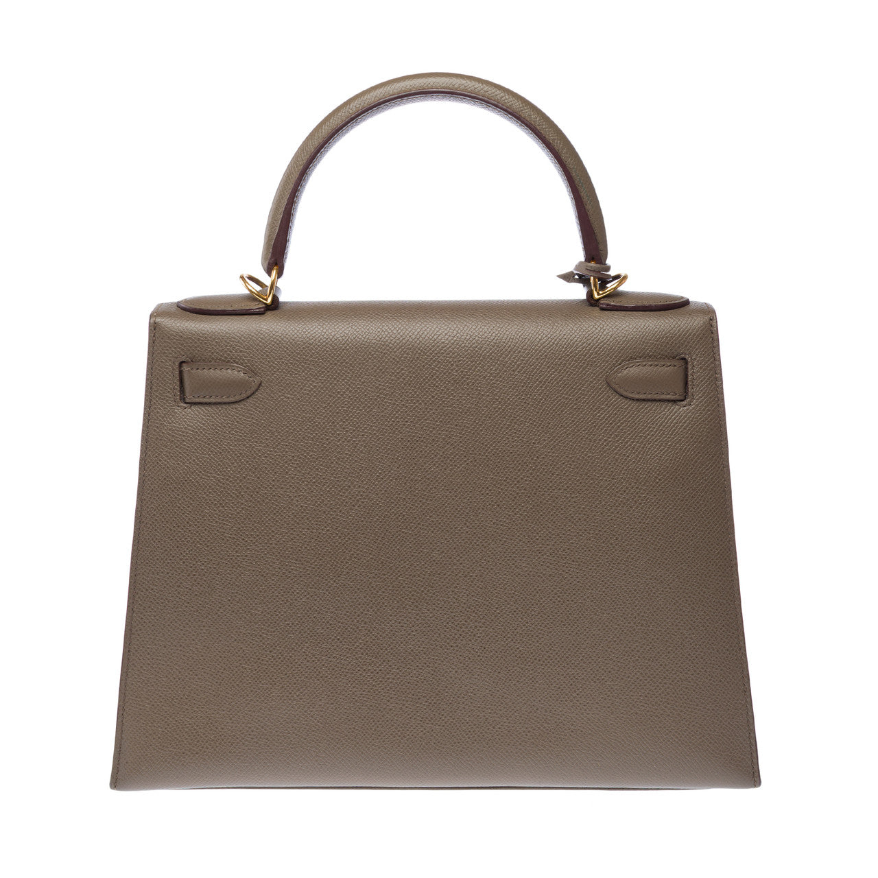 Sac HERMES Kelly 28 en Cuir Gris - 103124