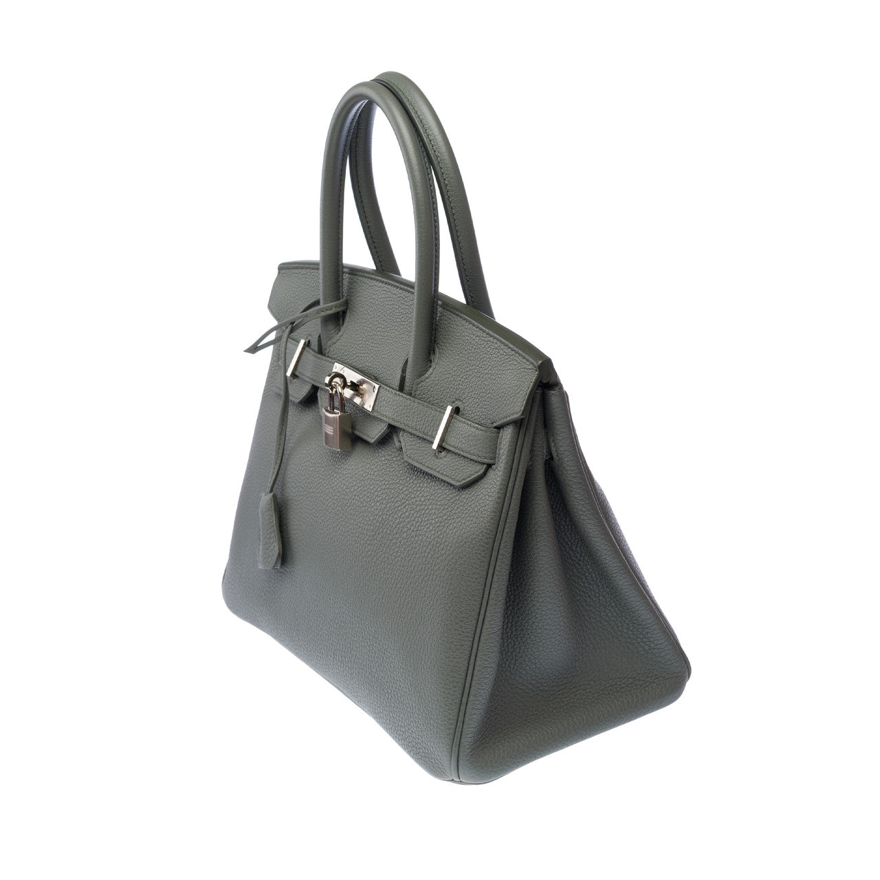 Sac HERMES Birkin 30 en Cuir Vert - 103149