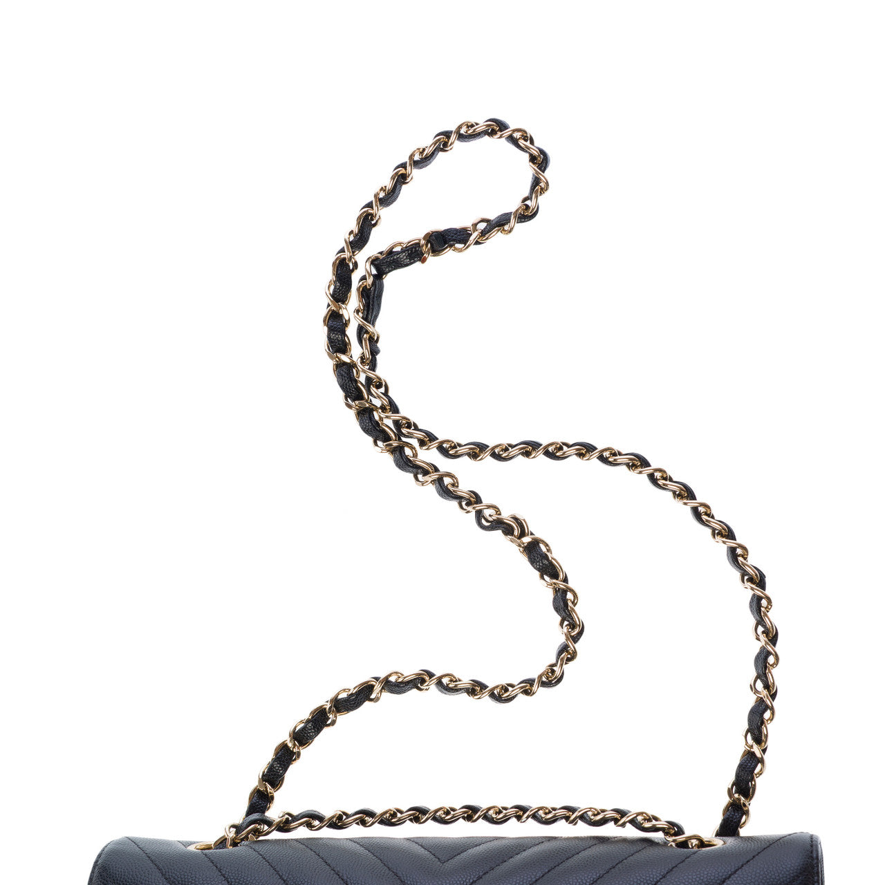 Sac CHANEL Timeless/Classique en Cuir Noir - 103131