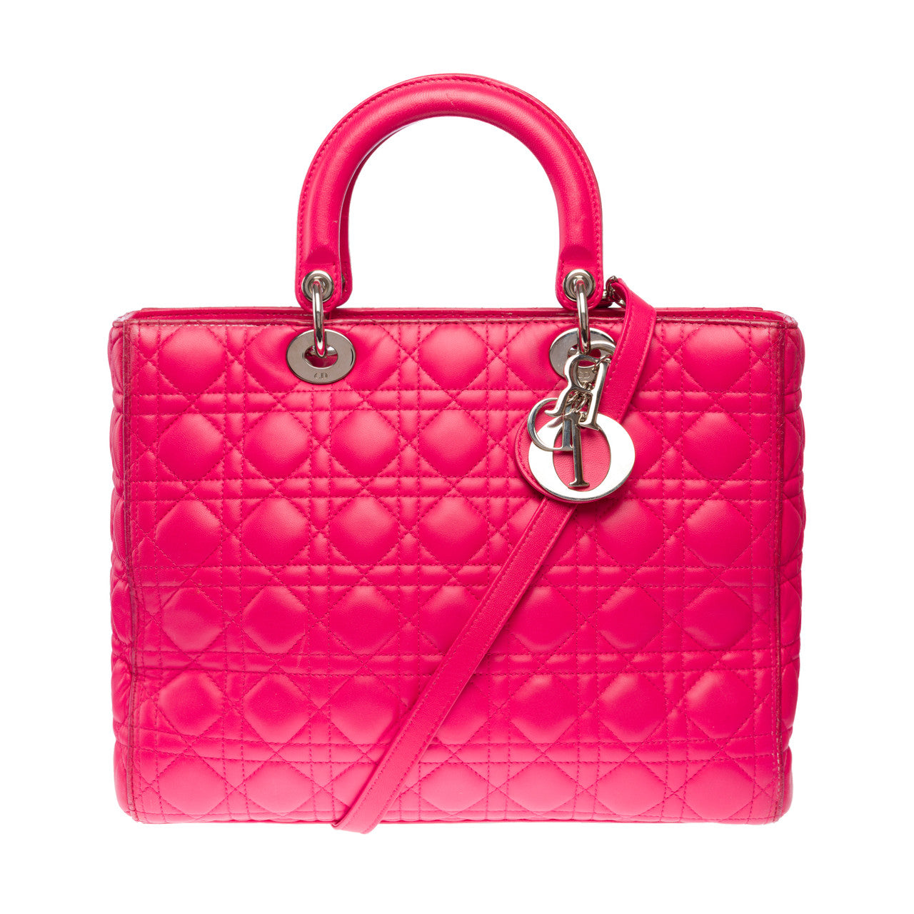 Sac DIOR Lady Dior en Cuir Rose - 103126