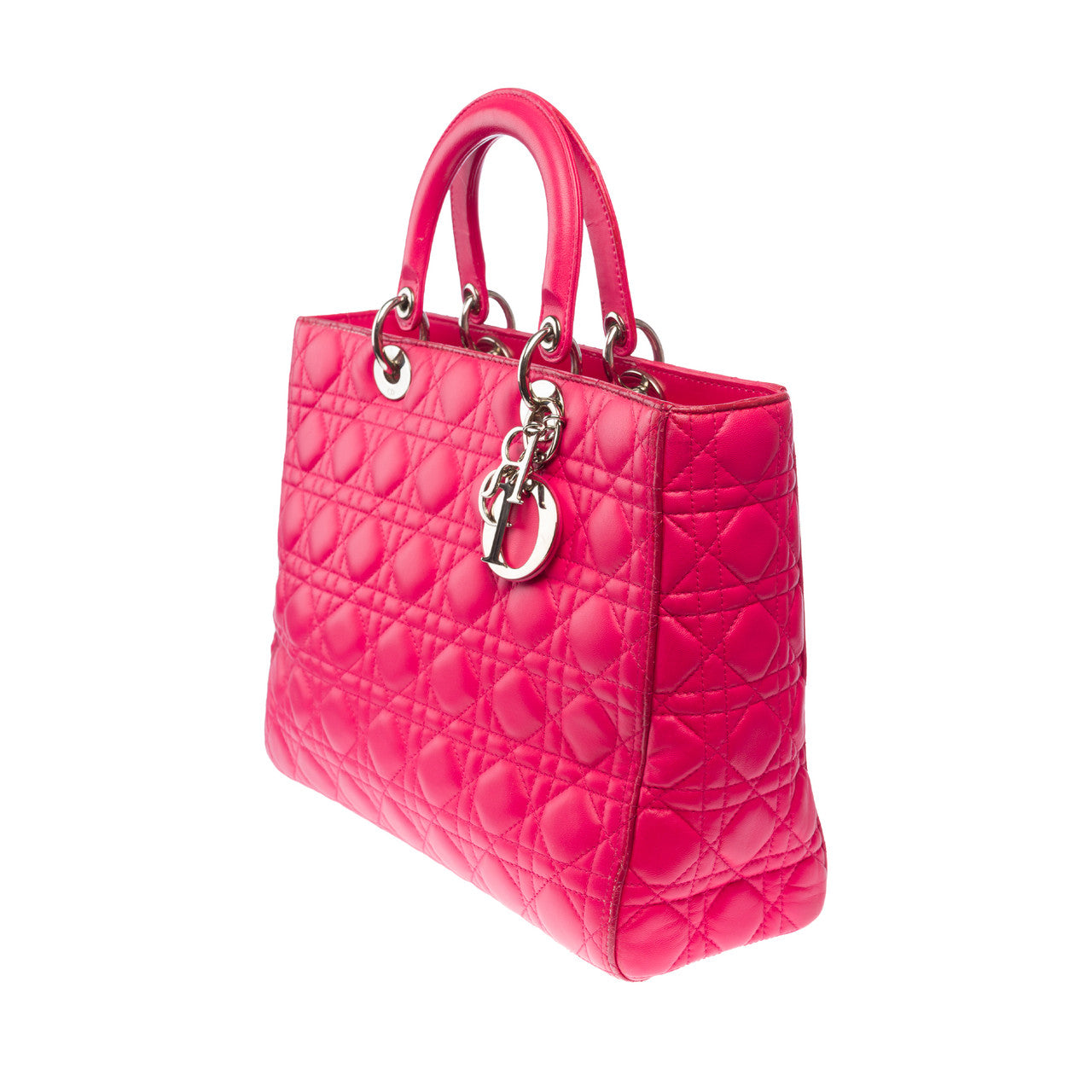 Sac DIOR Lady Dior en Cuir Rose - 103126