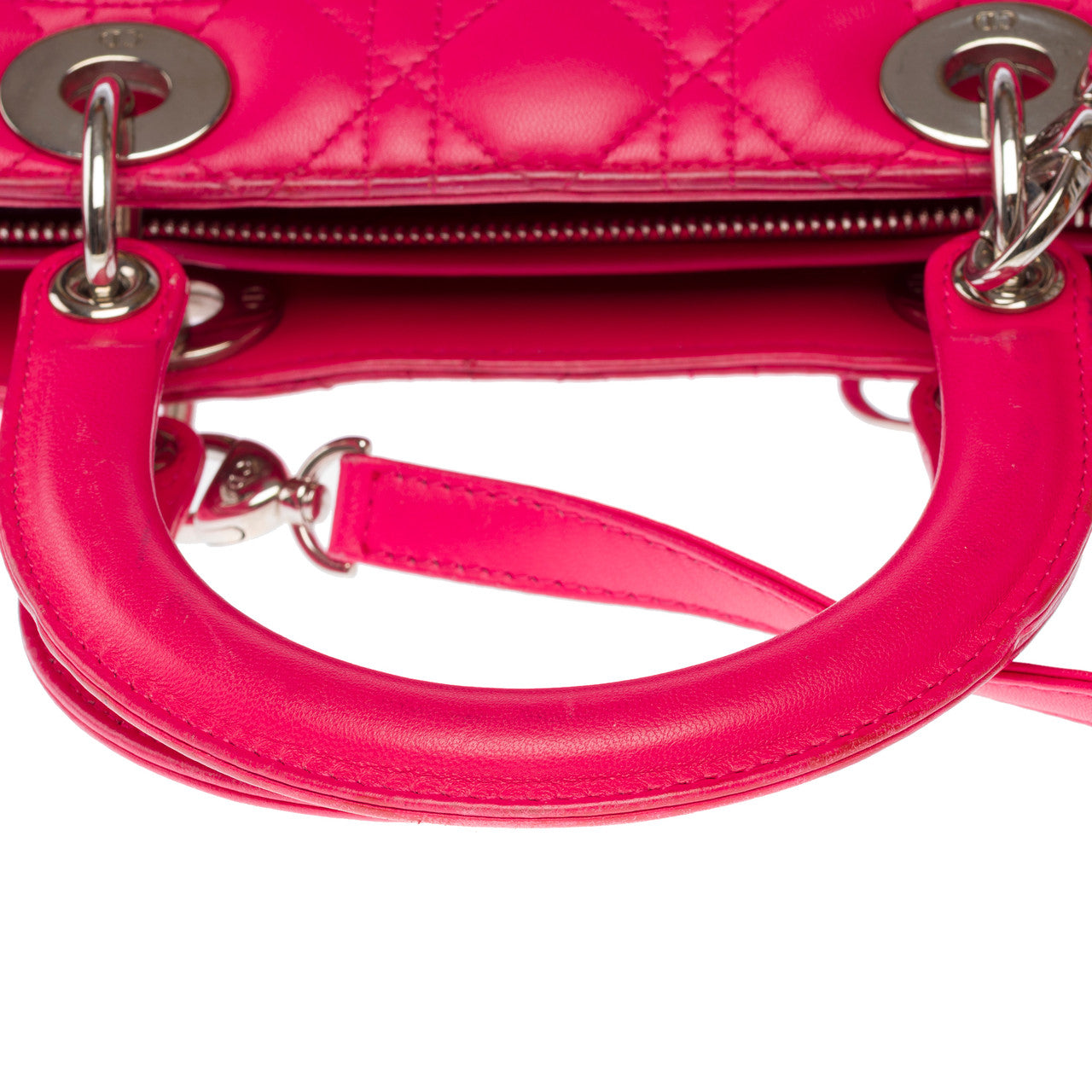 Sac DIOR Lady Dior en Cuir Rose - 103126