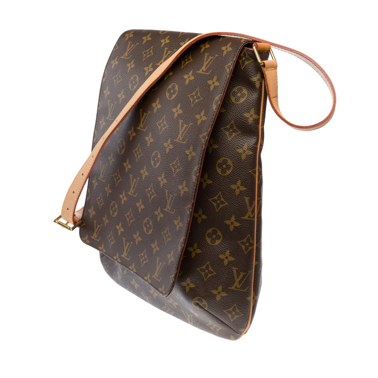 Sac LOUIS VUITTON Musette en Toile Marron - 103134