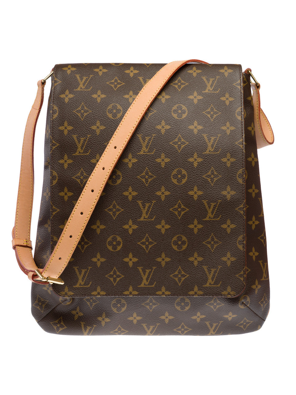 Sac LOUIS VUITTON Musette en Toile Marron - 103134