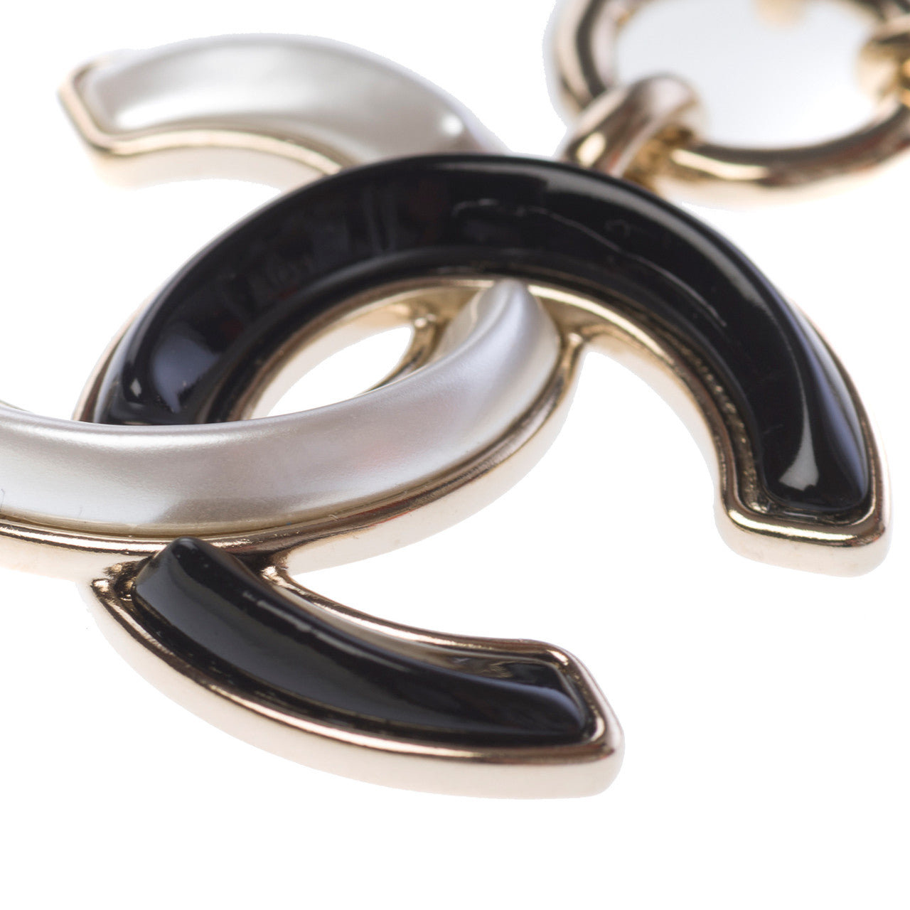 Bijoux CHANEL CC en Perle Noir - 103118