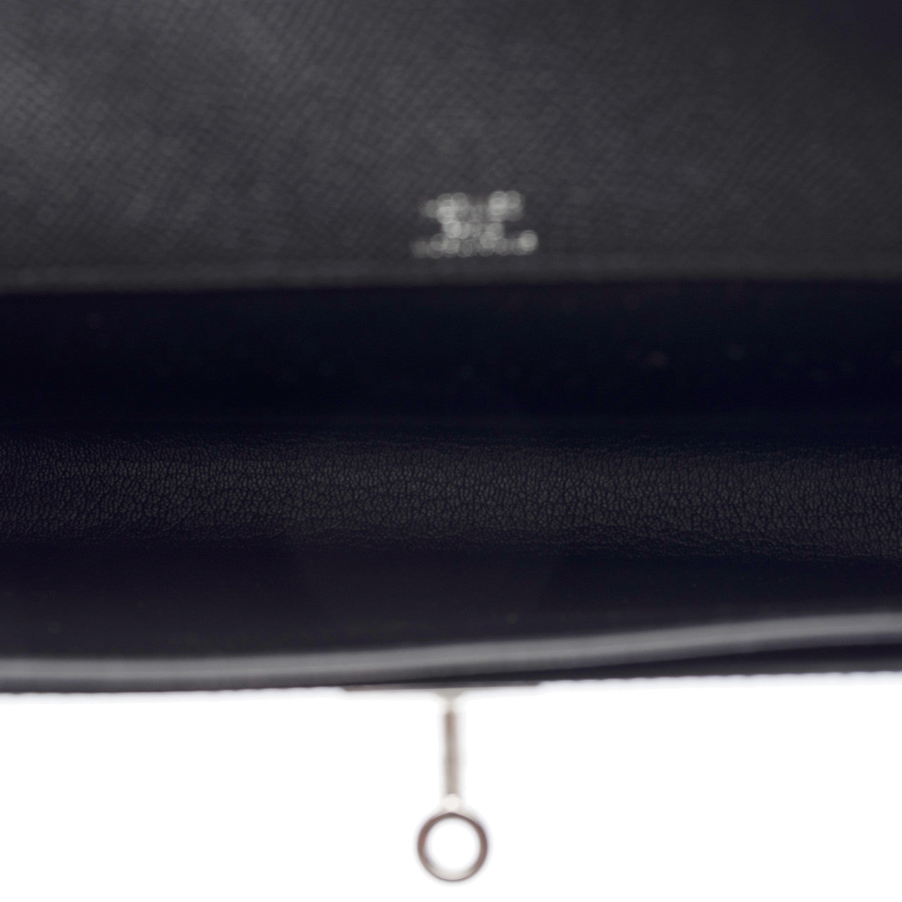 Sac HERMES Kelly Depeches en Cuir Noir - 103161