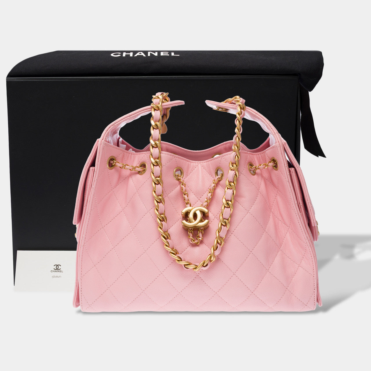 Sac CHANEL en Cuir Rose - 103164