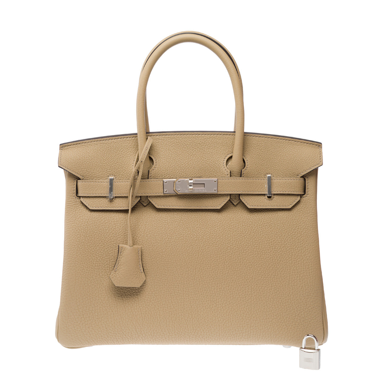 Sac HERMES Birkin 30 en Cuir Beige - 103173