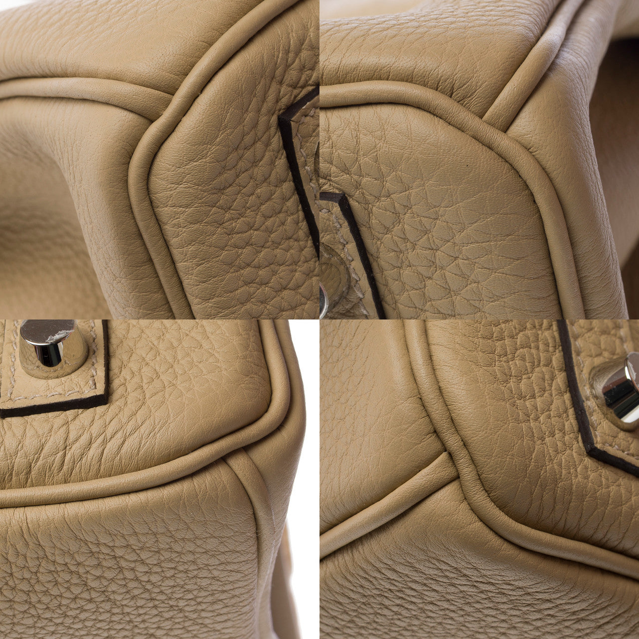 Sac HERMES Birkin 30 en Cuir Beige - 103173